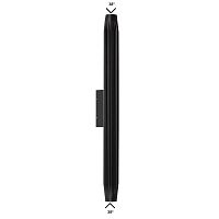 7141/12WL NATURE ODL25 681 Настенный светильник черный/металл IP65 LED 12W 629Лм 38° 3000K 85-265V JUG