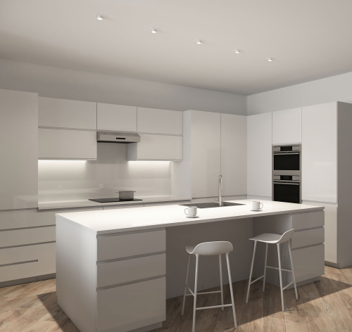 DK3121-WH Встраиваемый светильник, IP20, до 15 Вт, LED, GU5,3, белый, пластик фото 6