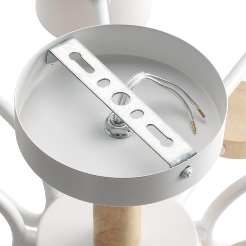 8196/10C COMFI LN26 336 белый, металл/дерево/пластик Потолочный светильник LED GX53 10*9W 220V RONDO фото 6 8196/10C COMFI LN26 336 белый, металл/дерево/пластик Потолочный светильник LED GX53 10*9W 220V RONDO фото 6