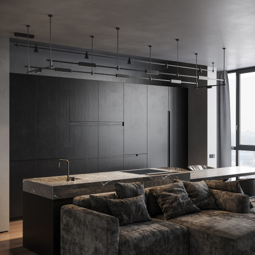 Esthetic Magnetic Трековый светильник 6W 3000K (чёрный) 85120/01 фото 8