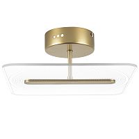 738043 Люстра ACRILE 14W LED 1236LM 120G ЗОЛОТО 3000K