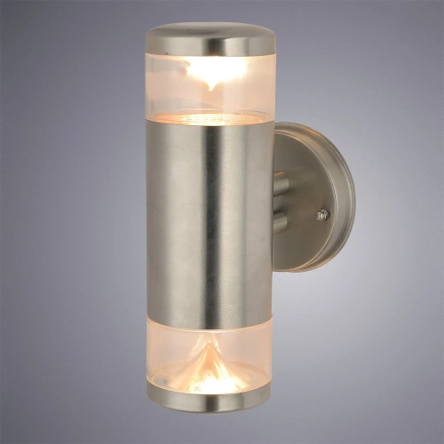 Уличный настенный светильник Arte Lamp INTRIGO A8161AL-2SS фото 2 Уличный настенный светильник Arte Lamp INTRIGO A8161AL-2SS фото 2