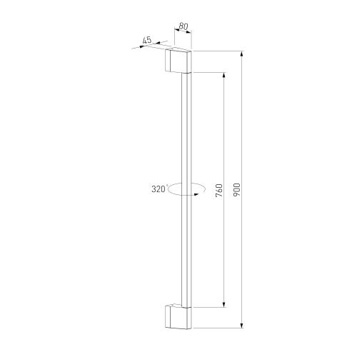 Настенный поворотный светильник Argos 3000K черный IP54 35122/D черный фото 2