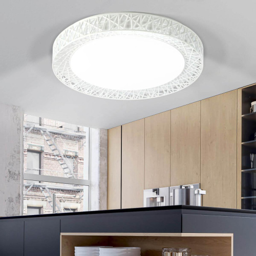 Потолочный светодиодный светильник ЭРА Классик с ДУ SPB-6-70-RC Savern W Б0051097 фото 6