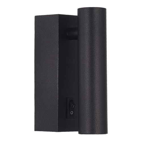 ST161.411.05 Светильник настенный ST-Luce Черный/Черный LED 1*5W 3000K Настенные светильники фото 4