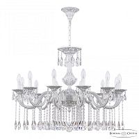 Люстра с хрустальными подвесками AL78101/12/300 A WMN Bohemia Ivele Crystal (Богемия Ивеле Кристалл)