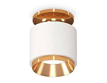 Комплект накладного светильника Ambrella light Techno Spot XS7510120 SWH/PYG белый песок/золото желтое полированное (N7929, C7510, N7034)
