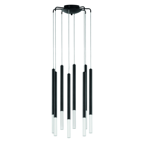 L8T747137 Люстра TUBO LED 40W 2000LM 360G ЧЕРНЫЙ 3000K (574737+747137 (8шт) L8T747137 Люстра TUBO LED 40W 2000LM 360G ЧЕРНЫЙ 3000K (574737+747137 (8шт)