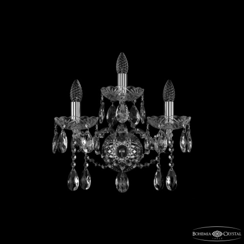 Бра хрустальные 1413B/2+1/165/XL Ni Bohemia Ivele Crystal (Богемия Ивеле Кристалл) Бра хрустальные 1413B/2+1/165/XL Ni Bohemia Ivele Crystal (Богемия Ивеле Кристалл)