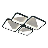 Потолочный светильник 100010/4C LED*116W Black/Wood