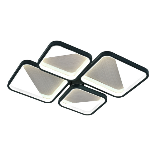 Потолочный светильник 100010/4C LED*116W Black/Wood Потолочный светильник 100010/4C LED*116W Black/Wood
