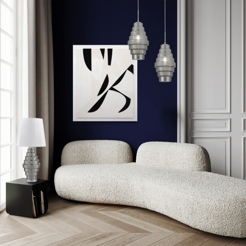 SL1001.103.01 Подвес ST-Luce Хром/Дымчатый E27 1*40W REXITE фото 2