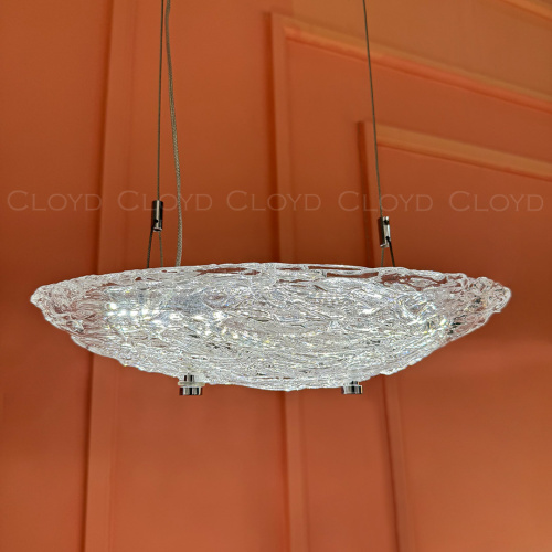 Подвесной светильник Cloyd GREES P1 / шир. 30 см - up - хром (арт.11567) фото 3 Подвесной светильник Cloyd GREES P1 / шир. 30 см - up - хром (арт.11567) фото 3