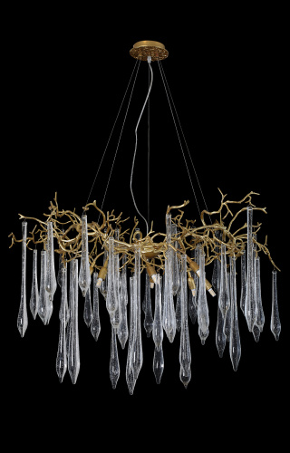 Crystal Lux Люстра Crystal Lux REINA SP8 D1000 GOLD PEARL фото 4