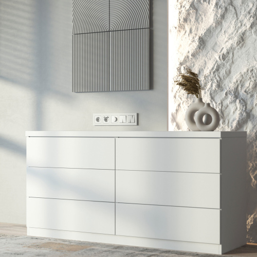 Рамка из поликарбоната на 5 постов Slab белый софт W0052961 фото 3 Рамка из поликарбоната на 5 постов Slab белый софт W0052961 фото 3