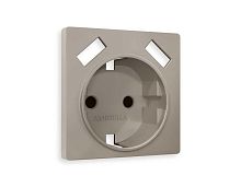 Лицевая панель розетки AMBRELLA VOLT AP3690