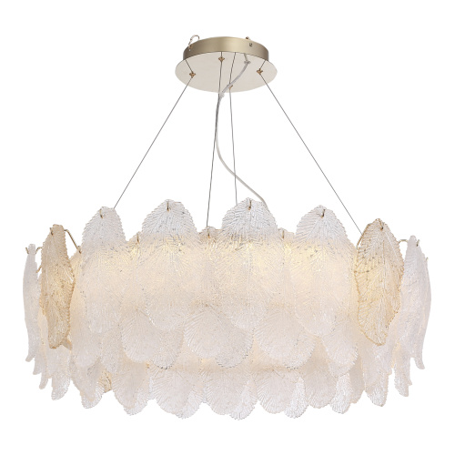 SL6135.223.01 Светильник подвесной ST-Luce золото/прозрачный, янтарный LED 1*56W 3000K LIGHTSOME фото 3