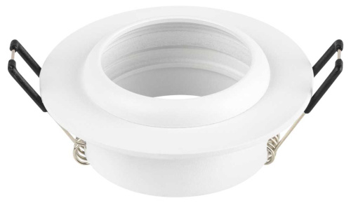 Светильник встраиваемый алюминиевый ЭРА KL109 WH под лампу MR16 GU5.3 белый матовый Б0061823 фото 4