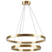 748123 Люстра SATURNO LED 84W 5800LM 70G ЗОЛОТО 3000-6000K