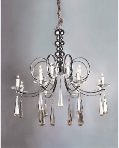 Хрустальная подвесная люстра Lumina Deco FOLLIO LDP 6078-16 фото 3 Хрустальная подвесная люстра Lumina Deco FOLLIO LDP 6078-16 фото 3