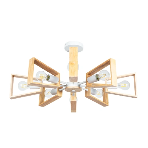 Люстра на штанге Arte Lamp BRUSSELS A8030PL-8WH фото 6 Люстра на штанге Arte Lamp BRUSSELS A8030PL-8WH фото 6