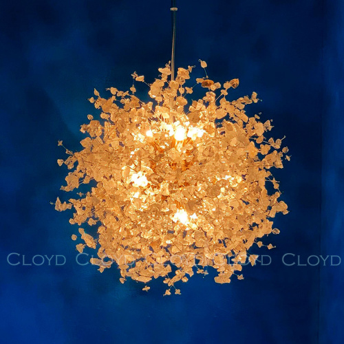 Люстра Cloyd ACE C12 / Ø50 см - кварц - золото (арт.12370) Люстра Cloyd ACE C12 / Ø50 см - кварц - золото (арт.12370)