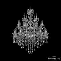 Люстра хрустальная 1415/16+8+4/300/3d NI Bohemia Ivele Crystal (Богемия Ивеле Кристалл)