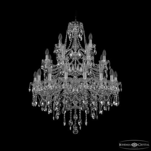 Люстра хрустальная 1415/16+8+4/300/3d NI Bohemia Ivele Crystal (Богемия Ивеле Кристалл)