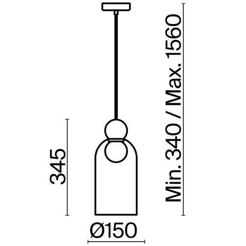 Подвесной светильник Freya FR5220PL-01G фото 4
