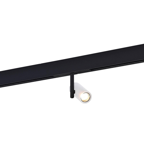 ST808.536.08 Магнитный трековый светильник Белый LED 1*8W 3000K 550Lm Ra>90 36° IP20 D42xH135 48VV SKYLINE 48 фото 3