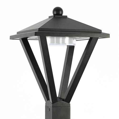 Citilux GENOX CLU12B LED Уличный парковый светильник Чёрный фото 6 Citilux GENOX CLU12B LED Уличный парковый светильник Чёрный фото 6
