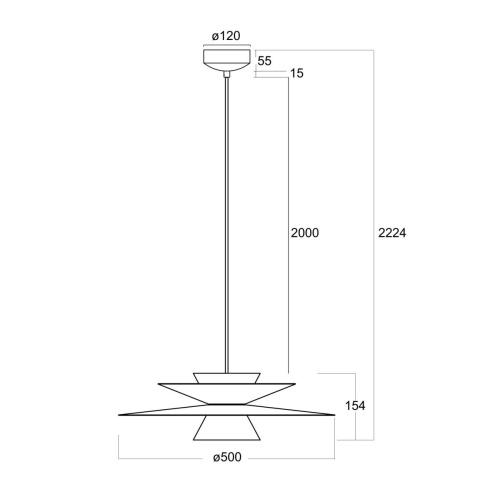 Подвесной светильник Mantra Estrella 9438 фото 2