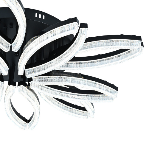Потолочный светильник 100013/10C LED*196W Black фото 4