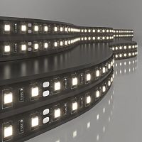 Светодиодная лента 120 Led 9,6 Вт IP20, 4200K дневной белый, 5 м 2835 24V 120Led 9,6W IP20 Black