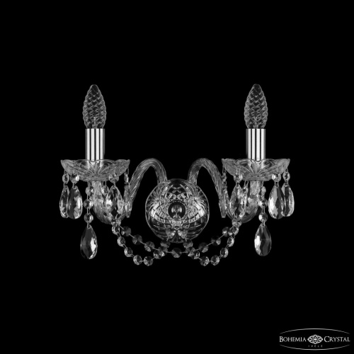Бра хрустальные 1402B/2/160 Ni Bohemia Ivele Crystal (Богемия Ивеле Кристалл) Бра хрустальные 1402B/2/160 Ni Bohemia Ivele Crystal (Богемия Ивеле Кристалл)
