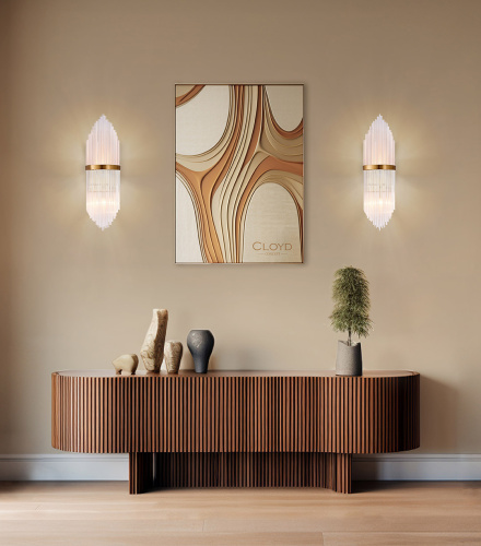 Бра Cloyd CADANCE-A W2 / выс. 60 см - латунь брашир. (арт.20155) Бра Cloyd CADANCE-A W2 / выс. 60 см - латунь брашир. (арт.20155)