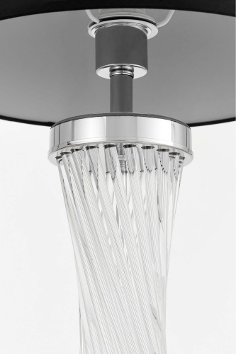 Настольная лампа Lumina Deco Villanova LDT 302 CHR+BK фото 4