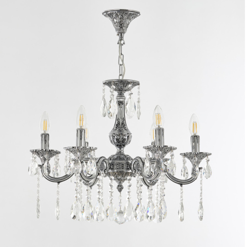 Люстра с хрустальными подвесками AL78101/6/175 A NB Bohemia Ivele Crystal (Богемия Ивеле Кристалл) фото 3