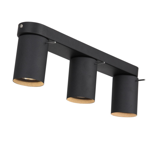 SL597.401.03 Спот ST-Luce Черный, Хром/Черный GU10 LED 3*3W Потолочные светильники фото 9