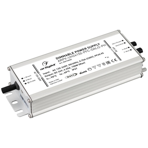 Блок питания Arlight ARPV-UH24150-PFC-DALI2-PH 026126(2) Блок питания Arlight ARPV-UH24150-PFC-DALI2-PH 026126(2)