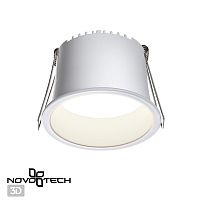 358899 SPOT NT22 536 белый Светильник встраиваемый светодиодный IP20 LED 4000К 9W 220V TRAN