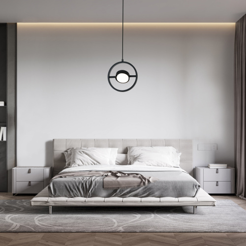 Подвесной светильник Escada 1180/1S GX53*12W Black фото 2 Подвесной светильник Escada 1180/1S GX53*12W Black фото 2