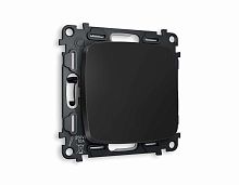 Комплект механизма 1-кл проходного выключателя AMBRELLA VOLT OMEGA Черный матовый QUANT (OP8010, VM105) MO801020