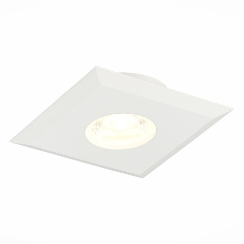 ST204.508.01 Св-к встр. Белый GU10 1*50W  L94xW94xH25 220V Без ламп Встраиваемые светильники фото 2