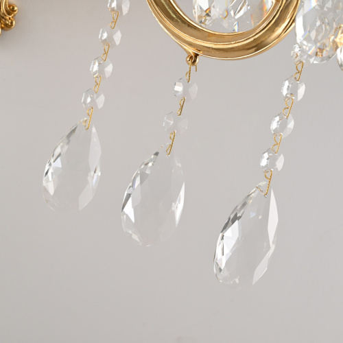 Бра с хрустальными подвесками AL7801B14/2/175 A G Bohemia Ivele Crystal (Богемия Ивеле Кристалл) фото 5