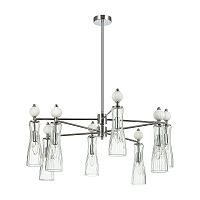 8268/8 NEOCLASSI LN26 160 хром/белый/прозрачный, металл/керамика/стекло Люстра Е14 8*40W 220V EMILY