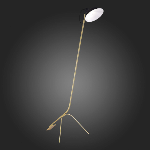 SL1803.205.01 Торшер ST-Luce Золотистый, Черный/Черный E27 1*60W JARRO фото 6