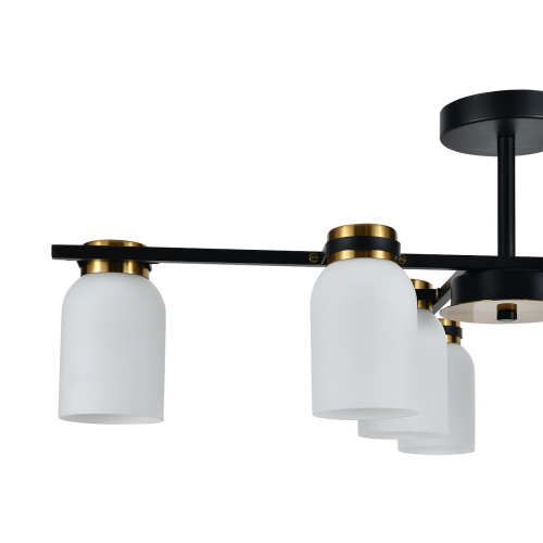 Светильник на штанге Escada 1151/8P E14*40W Black/Brass фото 3