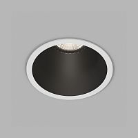 DK3026-WB Встраиваемый светильник, IP 20, 10 Вт, GU5.3, LED, белый/черный, пластик