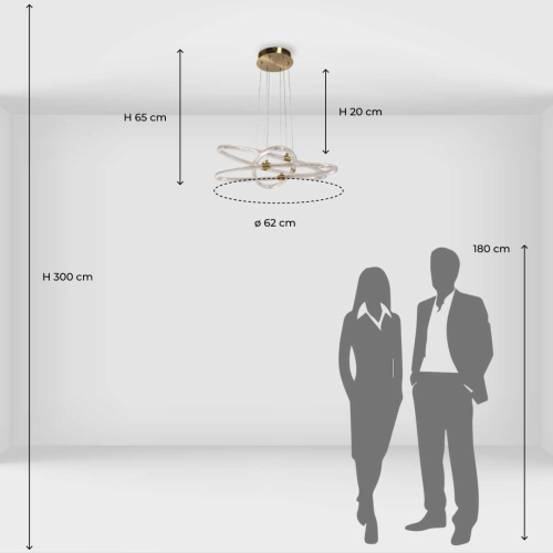 Подвесной светильник De City Мадлен 424017201 фото 5